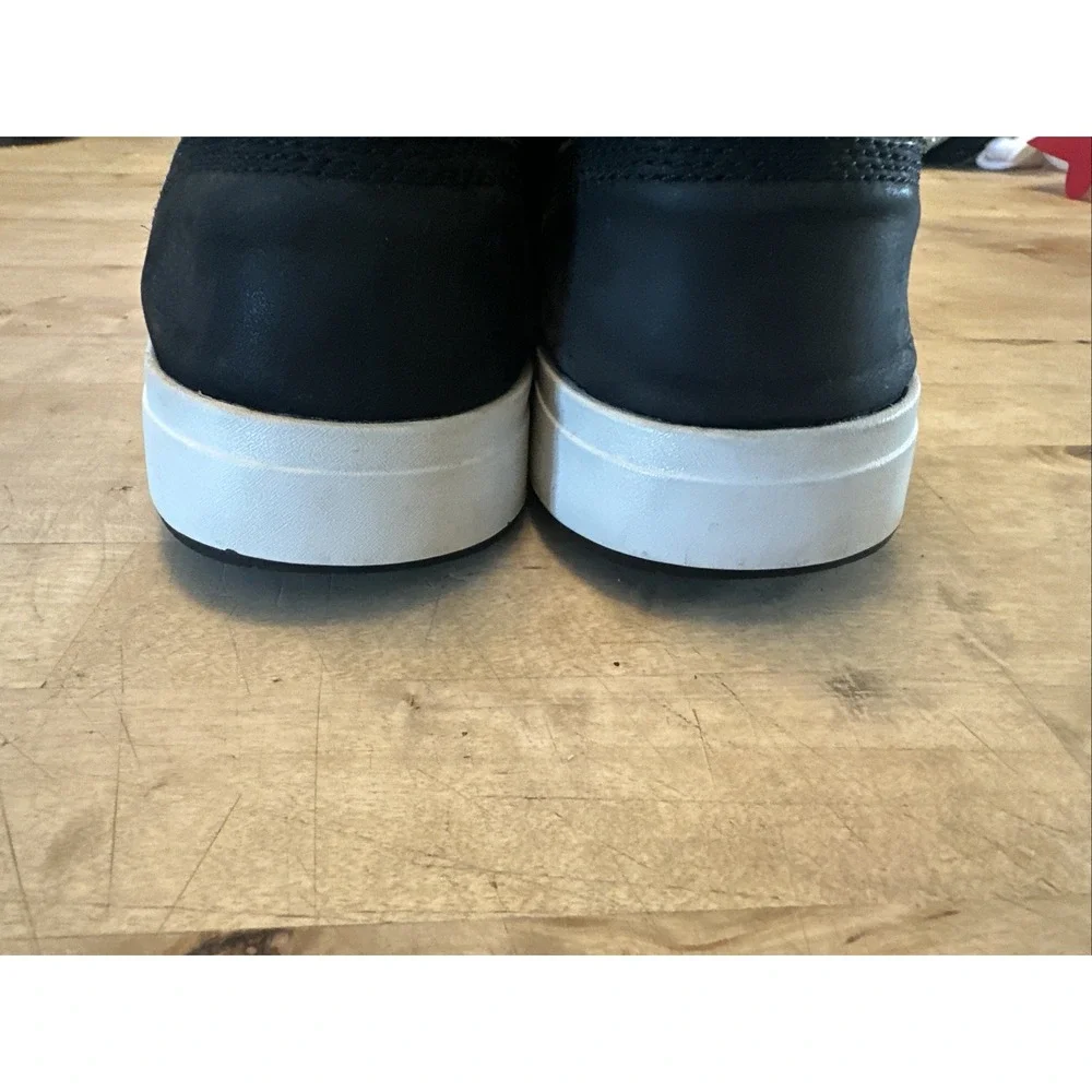 Timberland Mens Davis Square Chukka‎ Black Nubuck Shoes Sneakers Size 10 US